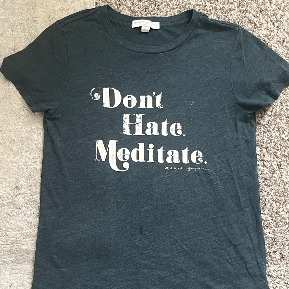 Spiritual Gangster Don’t Hate Meditate T-Shirt